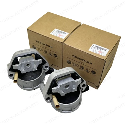2Pcs Left & Right Engine Mounts For Audi A6 A7 3.0T 4G0199381LE 4G0199381KH - Image 1 of 4