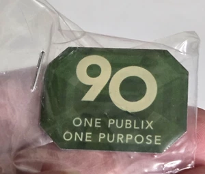 Publix Pin Employee One Publix One Purpose 90 Years 1930-2020 Tie Collar Hat 1" - Picture 1 of 4