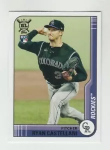 (10) LOTE DE TARJETAS DE NOVATO RYAN CASTELLANI 2021 TOPPS BIG LEAGUE #193 COLORADO ROCKIES - Imagen 1 de 1