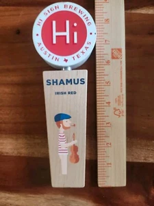 Hi Sign Brewing Violet Figural IPA Austin Atx Acl Alamo Texas Microbrew Beer Keg - Picture 1 of 5