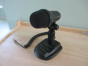 Yaesu M-100 Dwuelementowy mikrofon Mikrofon biurkowy FedEx/DHL - Zdjęcie 1 z 6