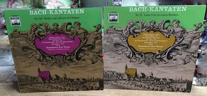 2 25cm Thomaskantor Kurt Thomas Bach-Kantaten Nr 11 Lobet Gott Nr 140 Wachet auf - Picture 1 of 2