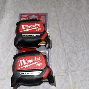 Milwaukee 25 Ft. X 1-1/16 In. Compact Magnetic Tape Measure New - Picture 1 of 5