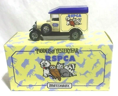 MJ7 Matchbox - Coleccionables - RCH04 - 1929 Morris Light Van - Amarillo - RSPCA Foto 1 de 4