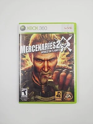 Mercenaries 2 World in Flames Xbox 360 Complete CIB - Image 1 of 4