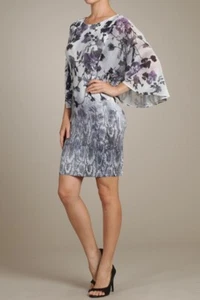 NWOT STWELVE NEW CONDITION FLORAL DRESS LARGE L - Picture 1 of 4