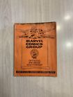1965 MARVEL COMICS SWINGING STATIONERY EMPTY FOLDER KIRBY ART MARVELMANIA MMMS