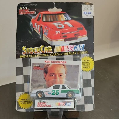 Racing Champions 1991 Nascar #25 Ken Schrader 1:64 Die-Cast Stock Car NIB - Image 1 of 2