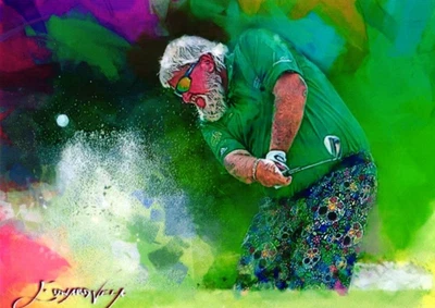 John Daly 2025 Authentic Artist Signed Limited Edition Print Card 11 of 50 - Image 1 of 4
