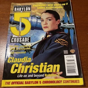 VTG Sci-Fi 2000 Babylon 5 Crusade Official Magazine: Claudia Christian - Picture 1 of 7