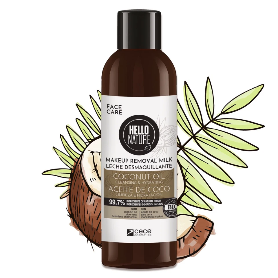 Reinigungsmilch Cocos Make-up Entferner Makeup Removal Cleansing Milk Bio Vegan - Bild 1 von 4