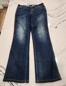 Anthropologie Pilcro & the Letterpress Wome's Stet Jeans Size 28 Skinny Mid Rise - Picture 1 of 9