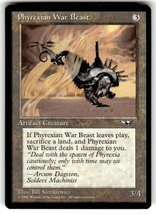 Phyrexian War Beast Alliances Regular MTG - Picture 1 of 2