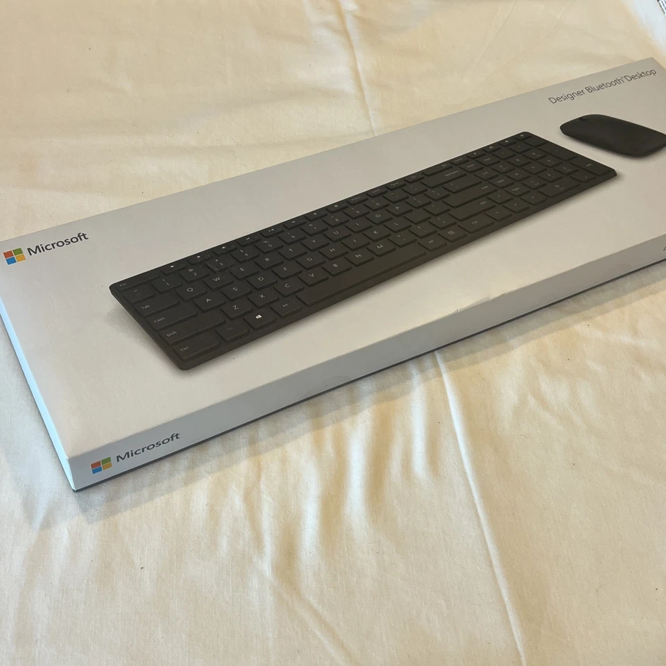 Microsoft Designer Bluetooth Desktop – Keyboard & Mouse Combo – NEW - Image 1 of 4