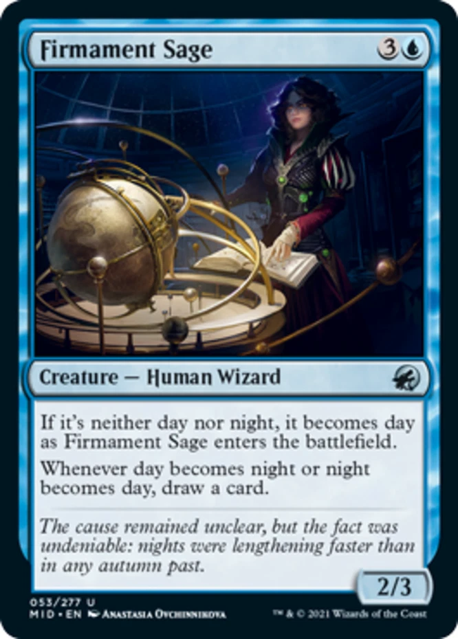 x1 Firmament Sage - Innistrad: Midnight Hunt - NM - MTG - Image 1 of 1