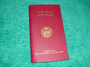 Dept. of the Army Catholic Personal Prayer Book WITH HEART and HAND 1966 Vietnam - Picture 1 of 14
