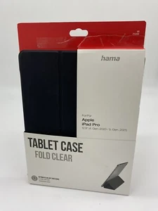 Hama 216468 Fold Clear Folio Apple iPad Pro 12.9" 4.Gen 2020 5.Gen. 2021 Schwarz - Bild 1 von 5