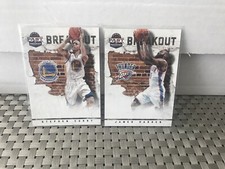 2011-12 Panini Past And Present Breakout Insert Stephen Curry And James Harden