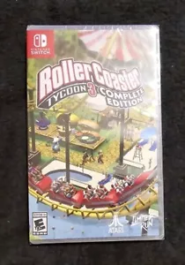 ROLLER COASTER TYCOON 3: COMPLETE EDITION SWITCH #233 LIMITED RUN GAMES NEW - Picture 1 of 2