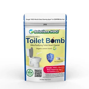 Ultra Cleaner Toilet Cleaner Bombs (13 Treatments, Lemon) - Picture 1 of 1