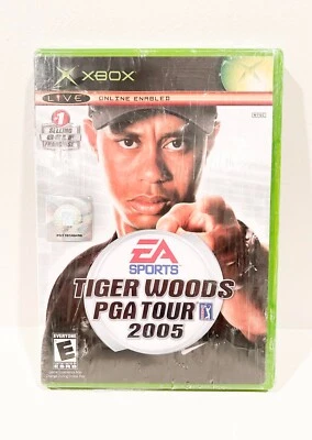 Tiger Woods PGA Tour 2005 XBOX Video Game NEW SEALED - Image 1 of 3