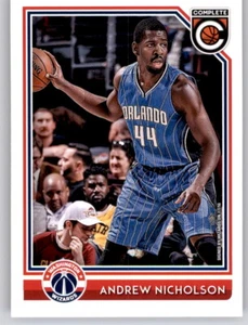 2016-17 Complete Andrew Nicholson NBA PWE Base Card Wizards #394 - Picture 1 of 2