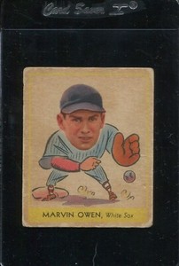 1938 Goudey #263 Marvin Owen Gd White Sox