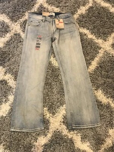 Boys Levis 527 Light Wash Boot Cut Fit Coast Size 10 25x25 - Picture 1 of 6
