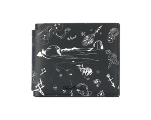 Lanvin Men's Wallet - BNWT Graphic Leather Bi-fold Wallet RRP:£255 - Picture 1 of 5