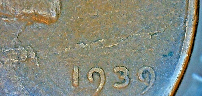 CINCO DE MAYO EVENT BEGINS-U.S. 1939 WHEATBACK "LAMINATION" ERROR 1c KM#132 - Image 1 of 4