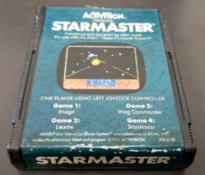 Carro Starmaster Activision AX-016 para Atari 2600, 1982 solamente - Imagen 1 de 2