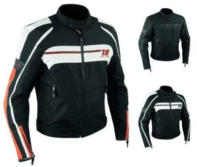 Textiljacke Motorrad Custom Touring CE Protektoren Thermofutter Wasserdicht - Bild 1 von 2