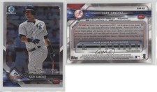 2018 Bowman Chrome National Convention Prism Refractor Gary Sanchez #BNR-GS