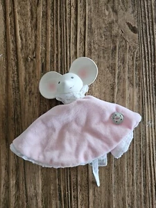 Tikiri Meiya Mouse Comforter Rubber Teether Lovey Baby Plush Security Blanket - Picture 1 of 5