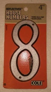 Casa reflectante con clavos número # 8 de 4" plástico 4 pulgadas 102 mm Cole 03-6074 - Imagen 1 de 7