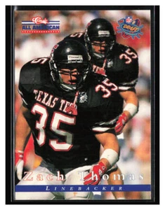 1996 Classic All American NFL Rookies #71 Zach Thomas - Picture 1 of 2