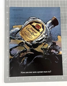 Vintage Seagrams Crown Royal 1979 Print Ad Original Liquor Advertisement - Picture 1 of 1