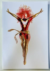 Dark Phoenix Marvel Villains Comics Poster by Alex Ross - Picture 1 of 1