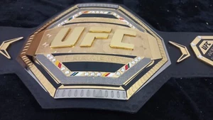 UFC World Heavyweight Wrestling Championship Title Belt 2mm Brass Adult Size - Bild 1 von 8