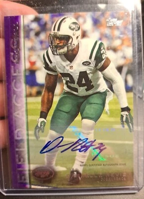 DARRELLE REVIS NY JETS 2015 TOPPS FIELD ACCESS PURPLE AUTO PARALLEL  8/25 🔥  - Image 1 of 4