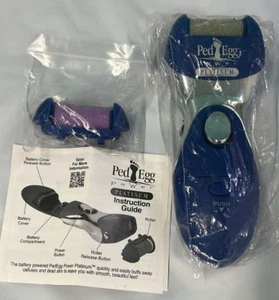 Ped Egg Power PLATINUM Cordless Callus Remover with one extra roller new - Picture 1 of 3