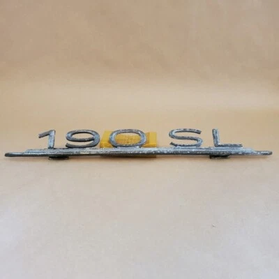 Insignia de maletero trasero original Mercedes Benz 190SL W121 logotipo emblema letras Foto 1 de 4
