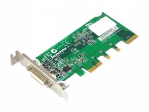 IBM Lenovo ADD2 Dvi-D Pci-E Video Connection Adapter Card FRU43C0258 - Low P - Picture 1 of 2