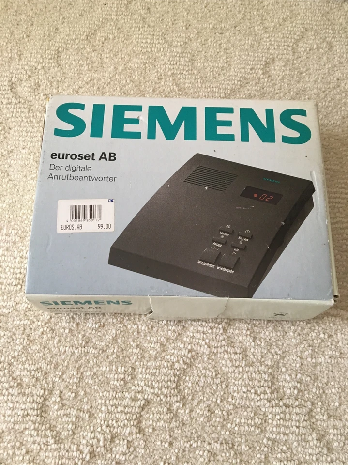 Siemens Euroset AB Digital Answering Machine- Der Digitale Great Condition - Image 1 of 4