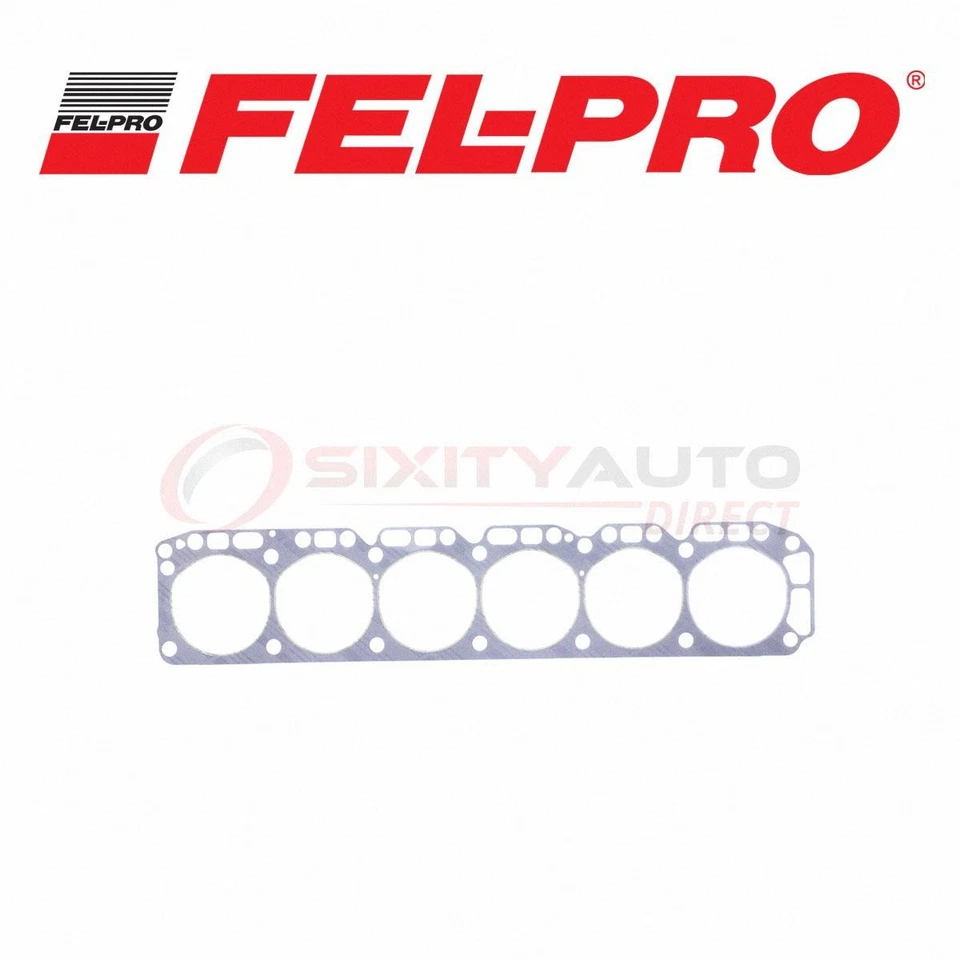 Fel-Pro Cylinder Head Gasket for 1963-1979 Chevrolet Impala 3.8L 4.1L L6 - rl Foto 1 de 4