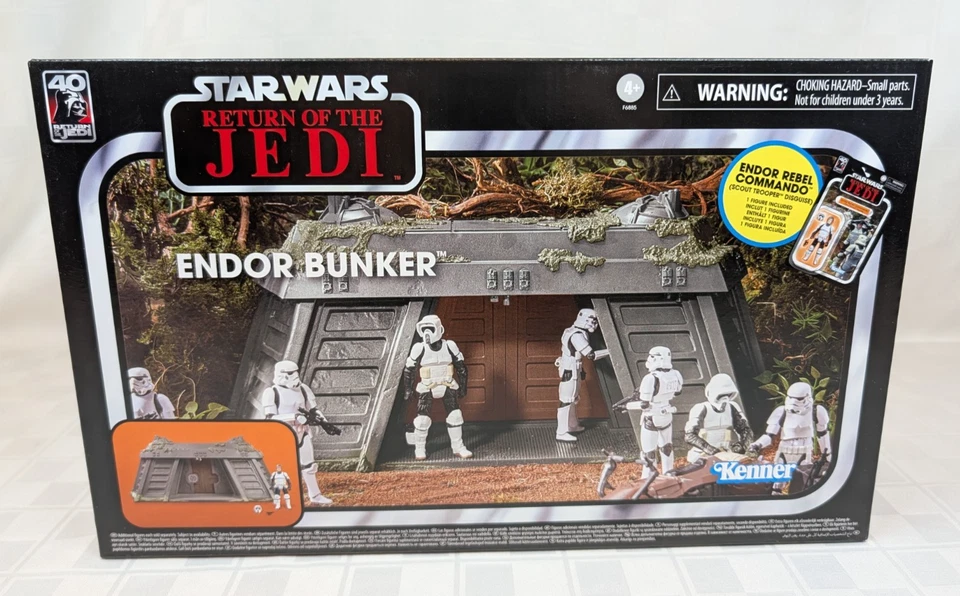 Star Wars Colección Vintage Endor Bunker con Comando Rebelde ROTJ 3.75 Nuevo Precintado Foto 1 de 4
