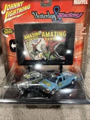 Johnny Lightning The Amazing Spider-Man Yesterday And Today Set Marvel (2002) - Image 1 of 4