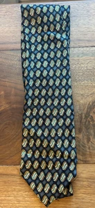 Men's Tie Grateful Dead Jerry Garcia Unbroken Chain Necktie Sixth Set - Picture 1 of 6