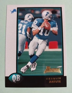 1998 Bowman #206 Charlie Batch RC Detroit Lions - Bild 1 von 2