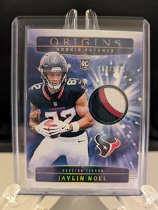 2025 Panini Origins - Rookie Patches Jaylin Noel #RPH-JNL /199 - TEXANS  - Picture 1 of 2